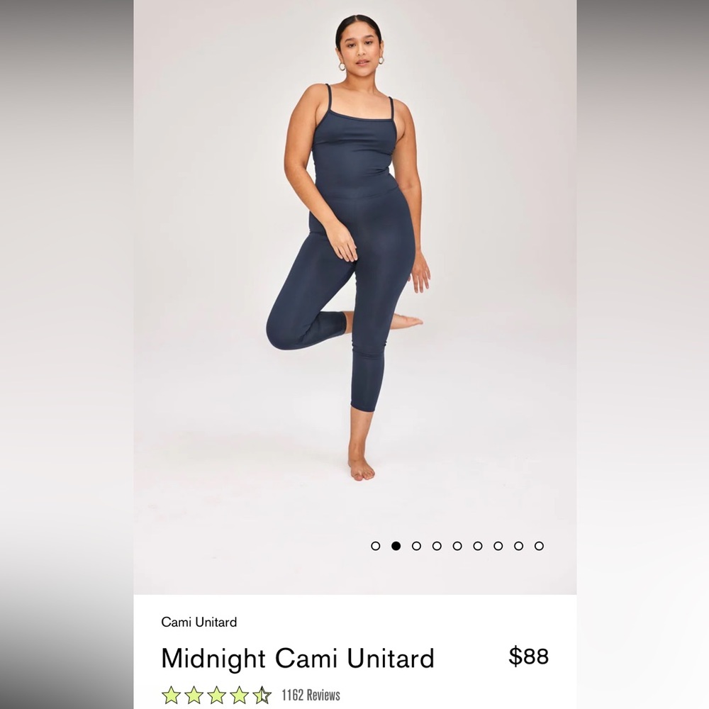 Girlfriend Collective Cami Unitard | Size M
